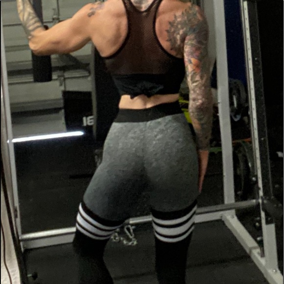 Bombshell long sock style leggings - Picture 4 of 5